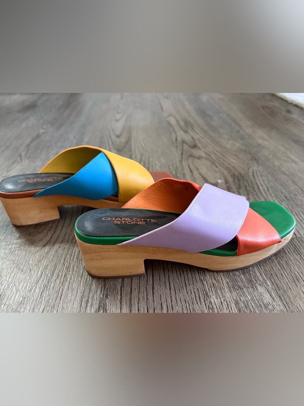 Charlotte Stone Platform Sandals